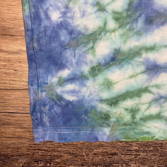 Two Toned Tie Dye Tee - Picture 3 of 8
